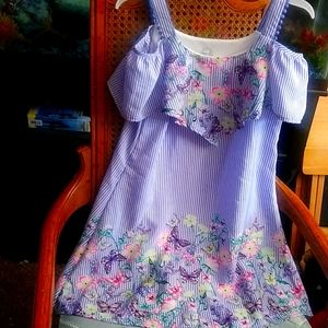 Little girls dresses size 7-8 (new)